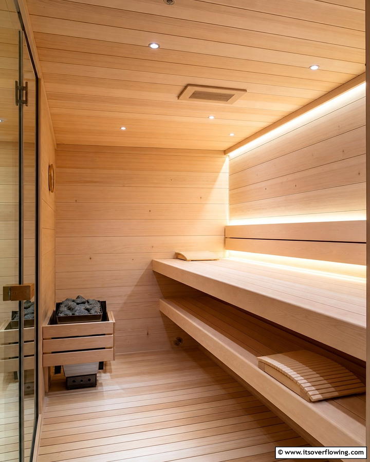 Minimalist Wooden Sauna - 20 Sauna Room Design Ideas for a Luxurious Home Spa