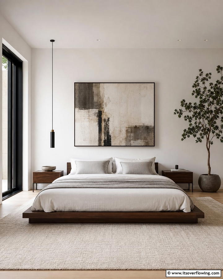 Minimalist Yet Elegant Decor - 17 Romantic Bedroom Ideas for Intimate and Cozy Retreats