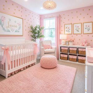 Minnie Mouse Chic Nursery