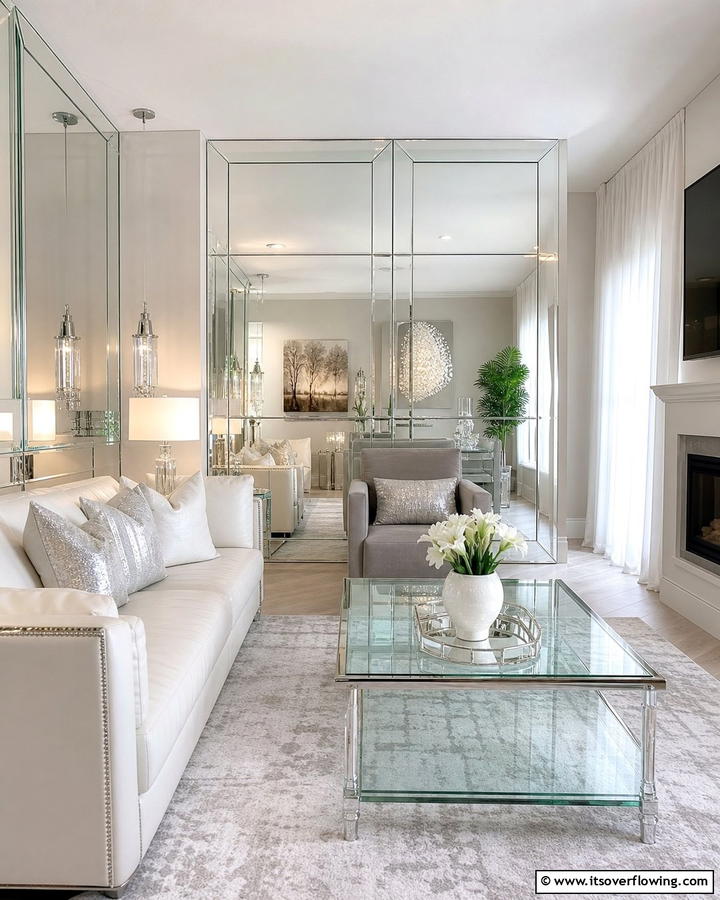 Mirror Magic for Spaciousness - 21 Small Apartment Decorating Ideas for Stylish Living