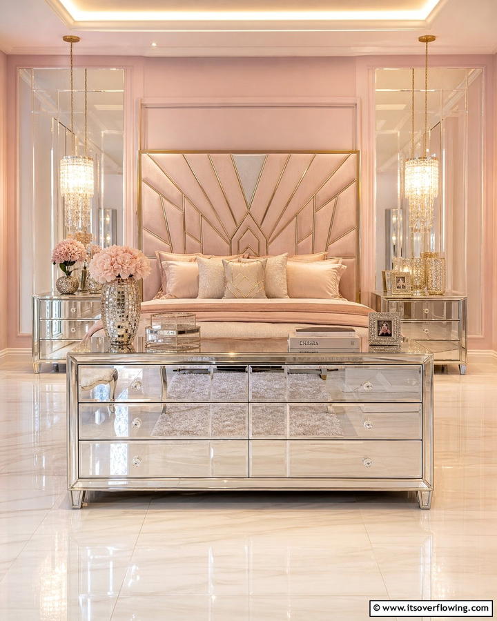 Mirrored Furniture for Cohesive Design - 20 Bedroom Mirror Ideas to Reflect Your Style