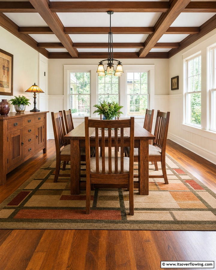 Mission Style Furniture for Timeless Appeal - 20 Craftsman Dining Room Ideas for a Timeless Look