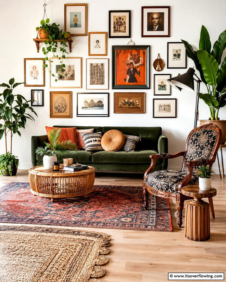 Mix and Match Furniture - 30 Eclectic Boho Decor Ideas for a Free-Spirited Home Vibe