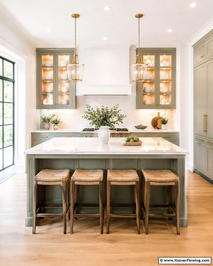 Mixed Material Finishes - 25 Transitional Kitchen Ideas for Modern Homes
