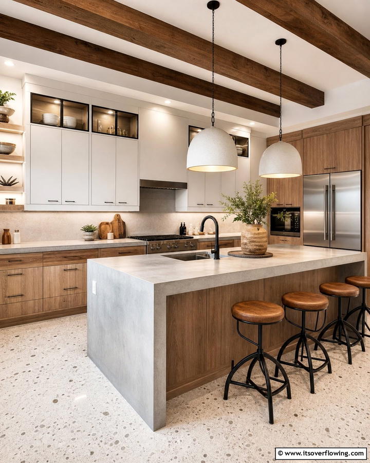 Mixed Materials Design Cabinets - 21 Kitchen Cabinet Ideas for Every Style and Budget