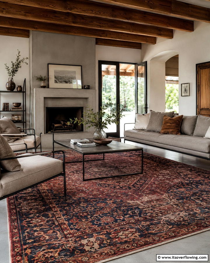 Mixed MaterialsOne - 30 Industrial Living Room Ideas with Urban Charm