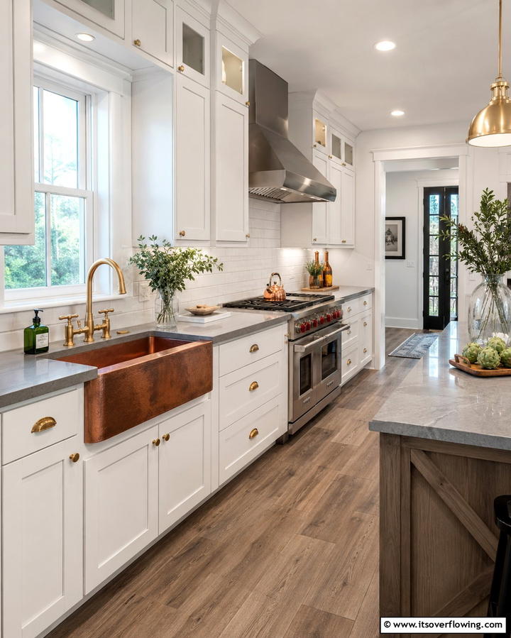 Mixed Metal Finishes - 25 Maximalist Kitchen Decor Ideas for Bold Spaces