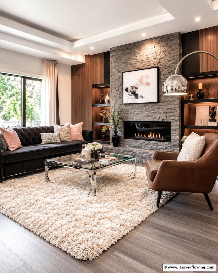 Mixed Textures - 25 Contemporary Interior Design Style Ideas