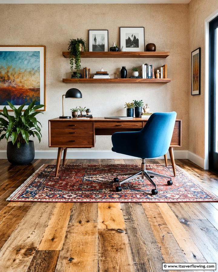 Mixed Width Planks - 30 Modern Wood Floor Design Ideas for Stylish Homes