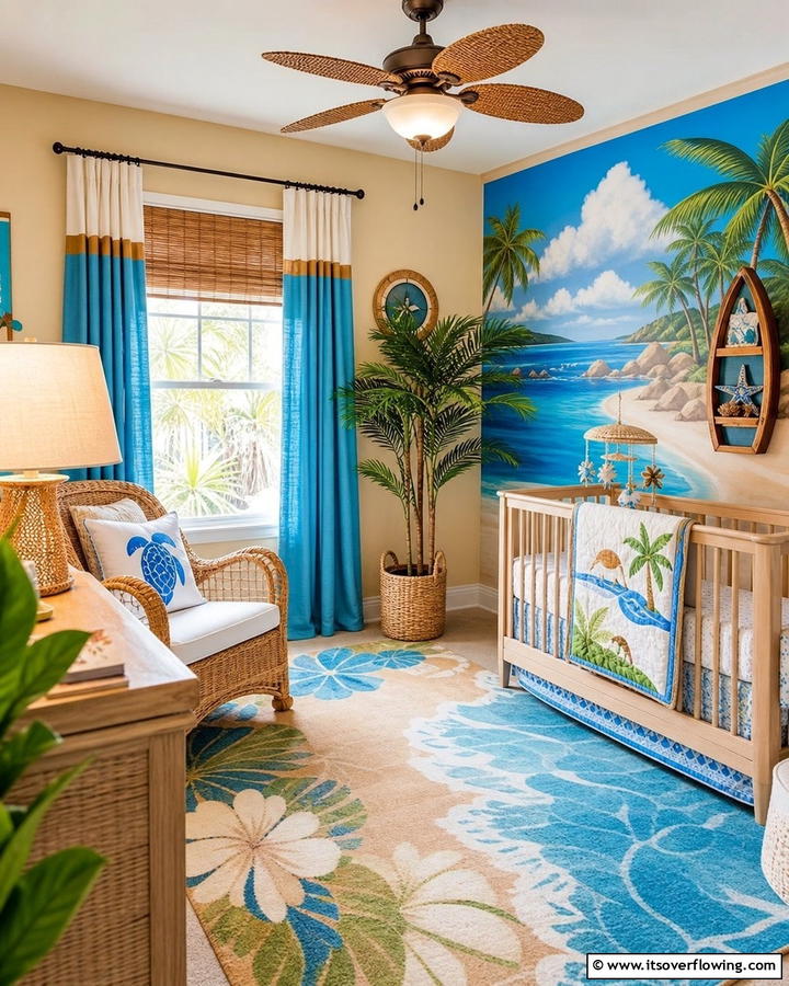 Moana Island Nursery - 30 Disney Nursery Ideas for Magical Baby Rooms