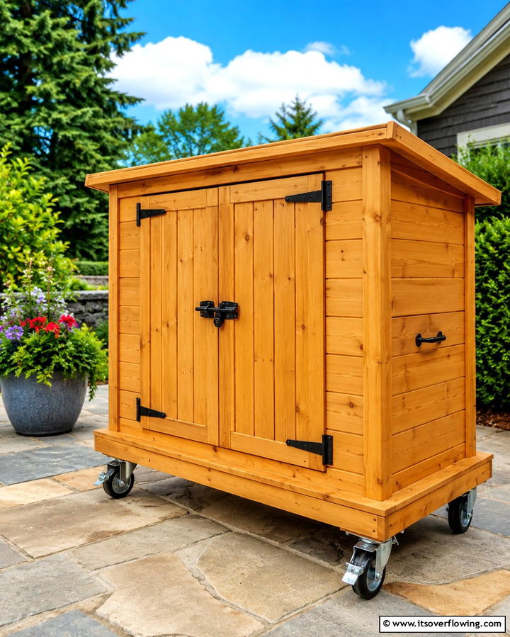 Mobile Wooden Shed - 25 Wood Shed Ideas for Functional and Stylish Storage