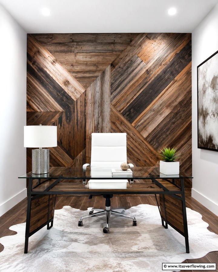 Modern Barnyard Revival - 30 Rustic Barnwood Accent Wall Ideas to Transform Your Space