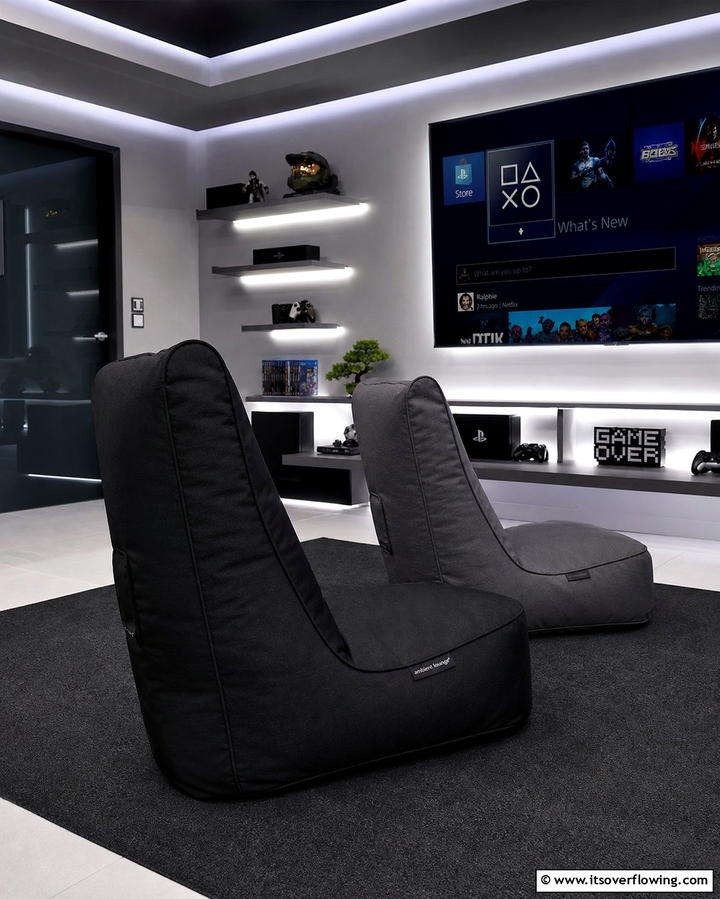 Modern Bean Bags - 25 Floor Seating Ideas for a Relaxing Living Space