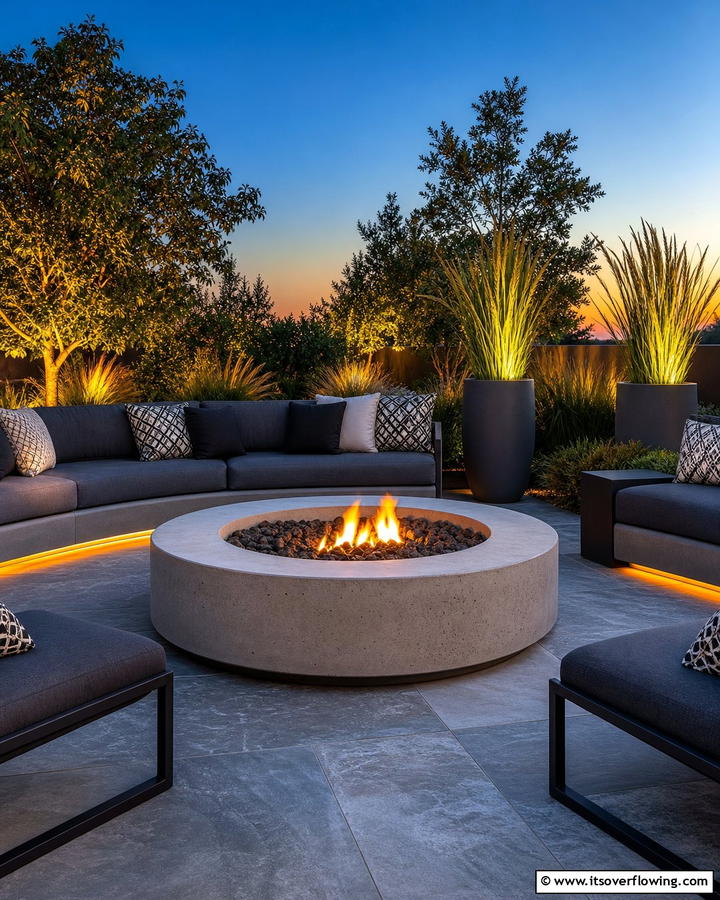 Modern Fire Pit Designs - 21 Patio Decor Concepts to Refresh Your Outdoor Living Area