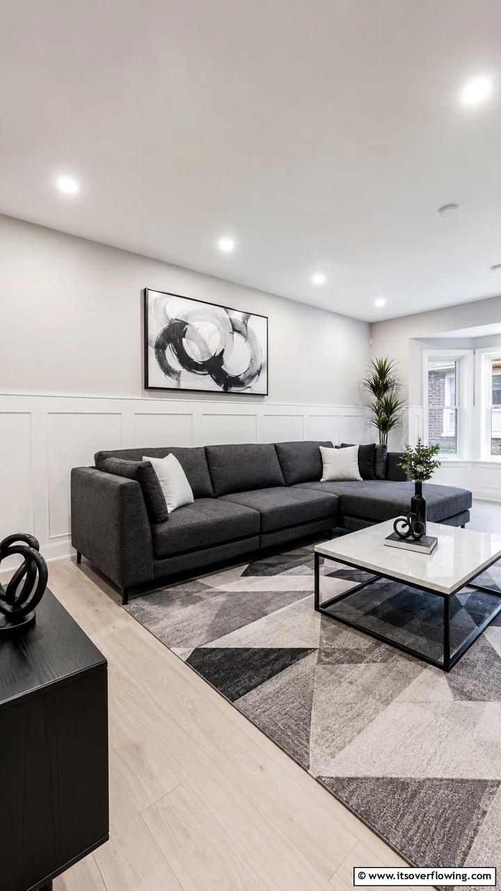 Modern Flat Panel Wainscoting - 21 Classic Wainscoting Ideas to Elevate Your Interior Walls