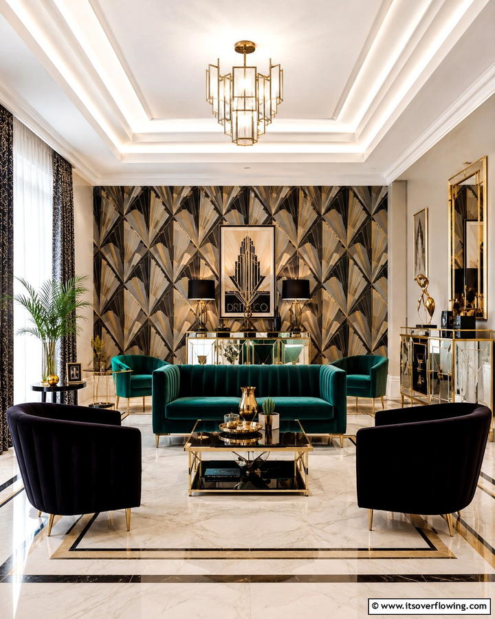 Modern Glam Kitchen - 30 Glam Interior Design Ideas for Luxurious Homes