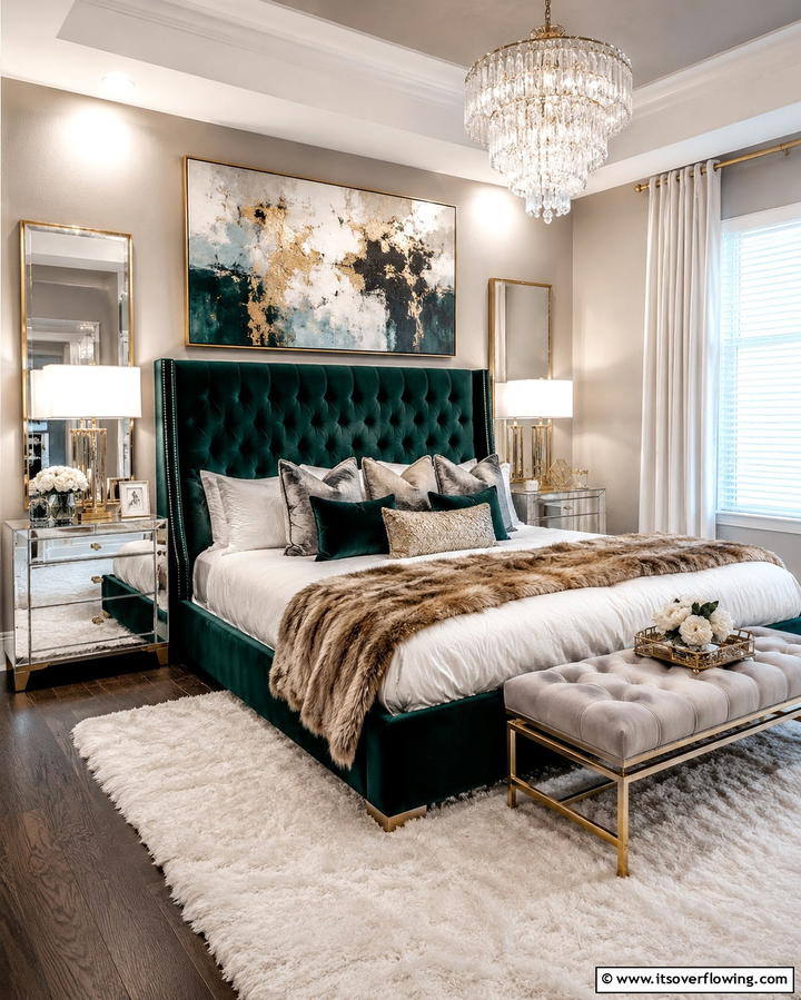 Modern Glam - 25 Aesthetic Room Ideas for a Stylish Space