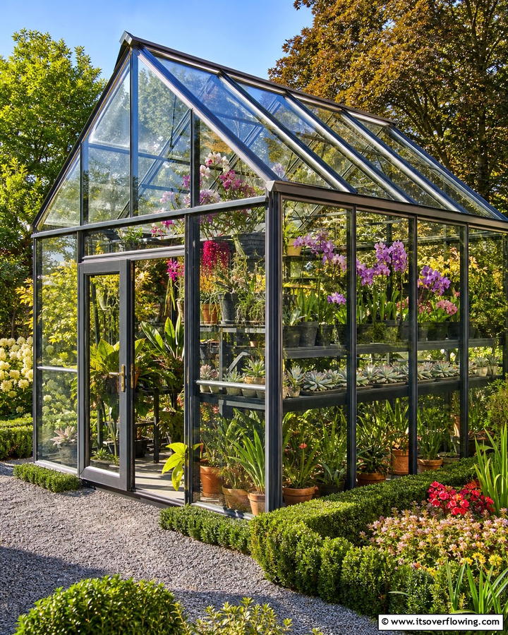 Modern Greenhouse Displays - 21 Garden Decor Ideas to Personalize Your Outdoor Sanctuary