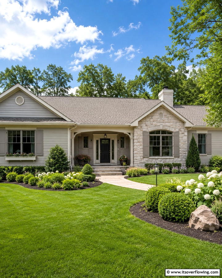 Modern Metal Roofing - 25 Ideas for Ranch-Style Home Exteriors