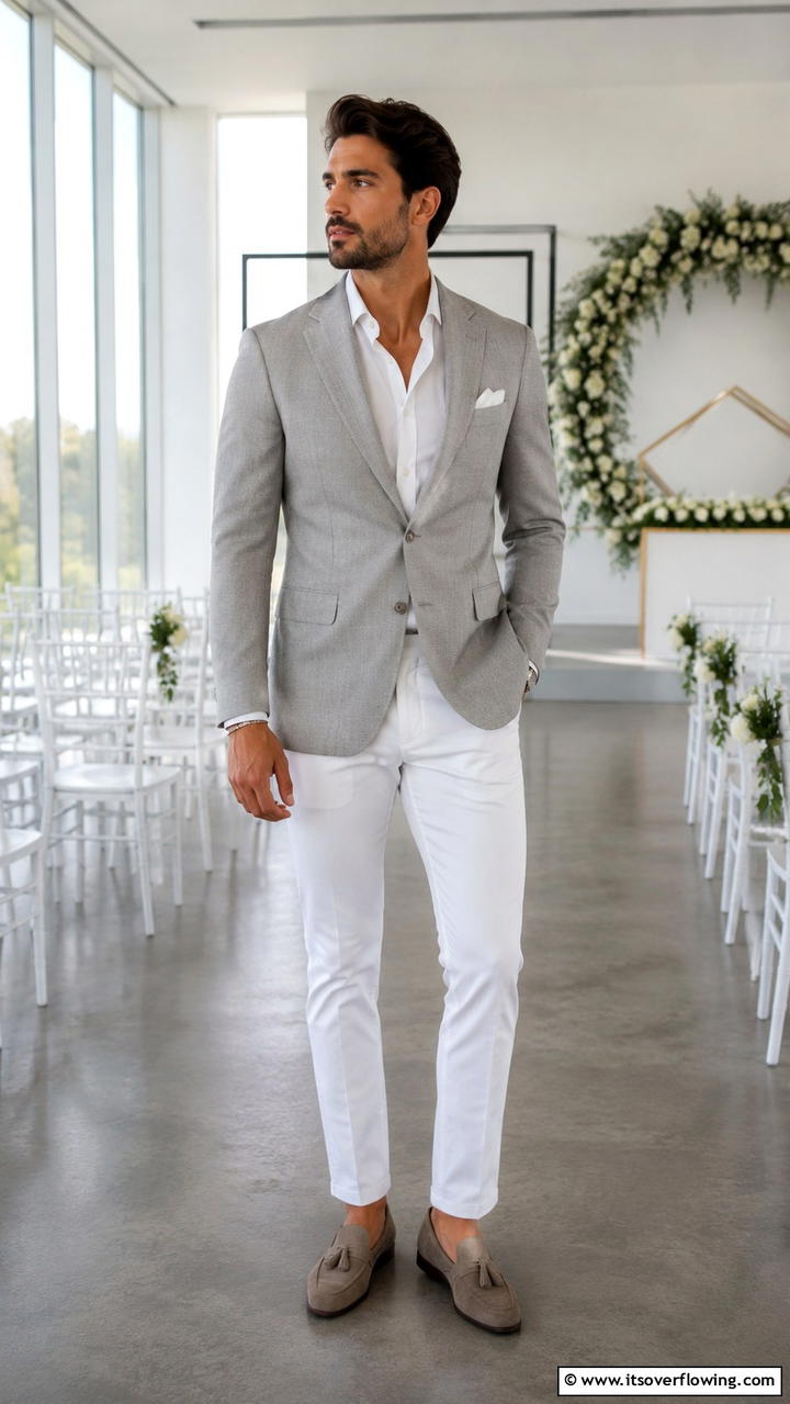 Modern Minimalist - 30 Guest Wedding Outfit Ideas- Stylish Attire Inspiration
