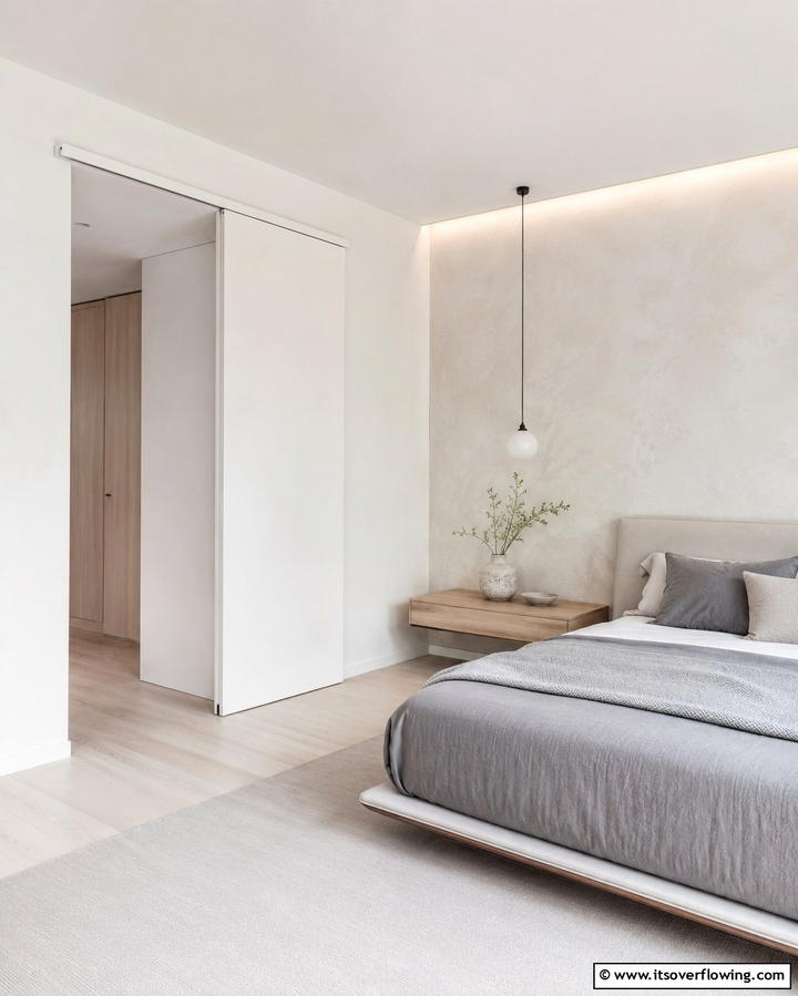 Modern Minimalist Barn Door - 30 Stylish Barn Door Ideas for Modern Home Organization