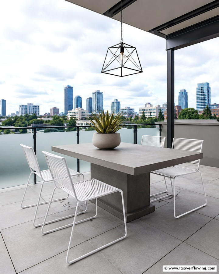 Modern Minimalist Chairs - 30 Patio Furniture Ideas to Elevate Your Outdoor Space