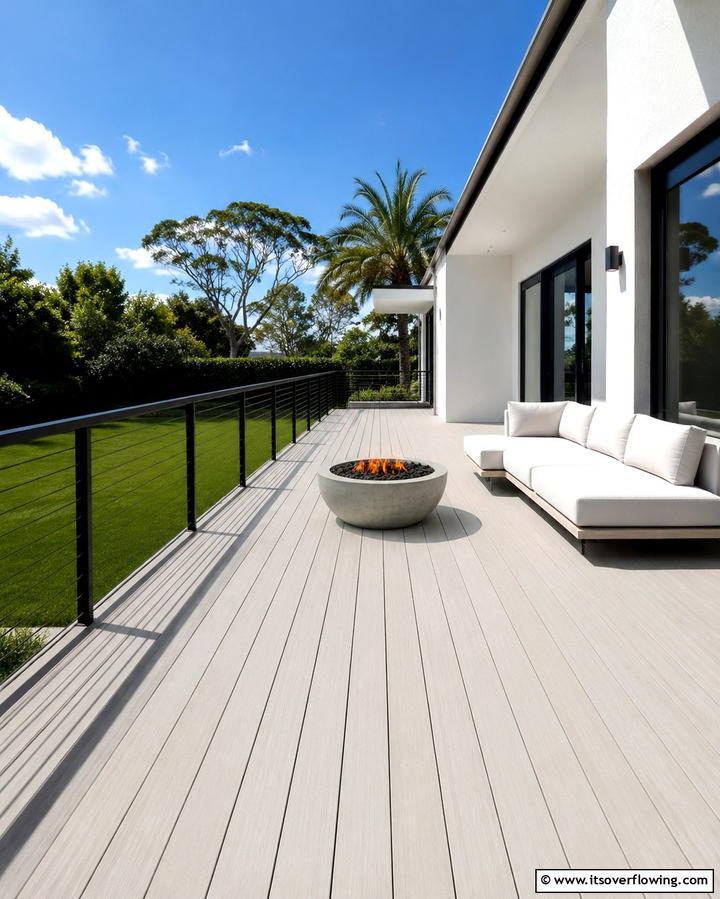 Modern Minimalist Deck - 30 Budget-Friendly Backyard Deck Ideas for Stylish Outdoor Living