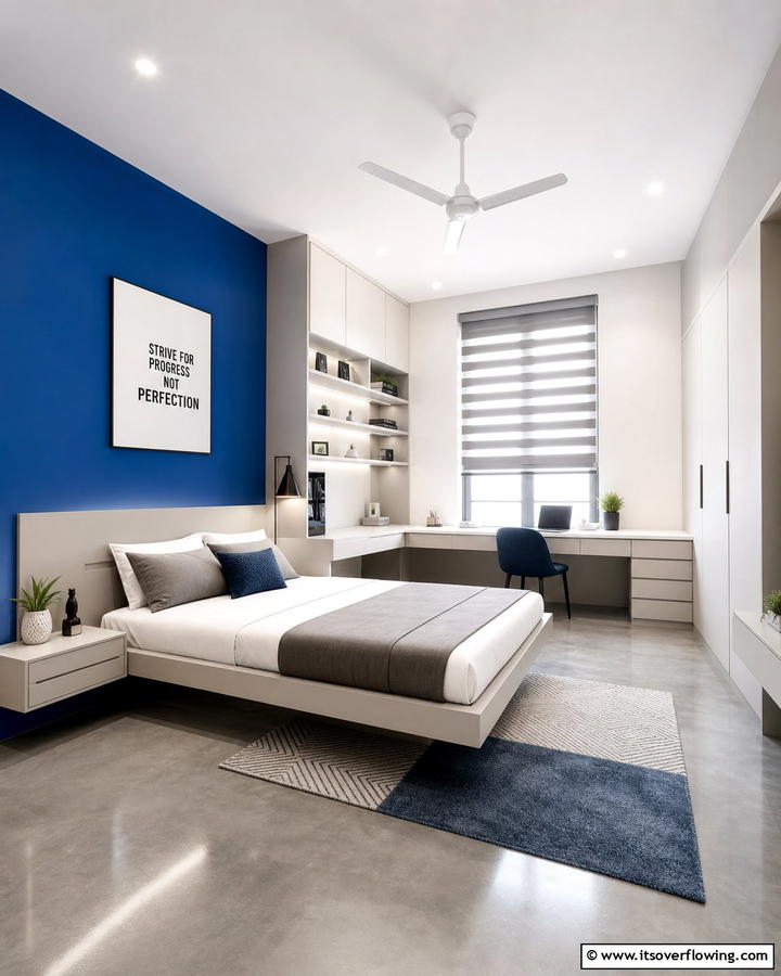 Modern Minimalist Haven - 21 Boys’ Room Ideas- Themed Decor & Functional Layouts