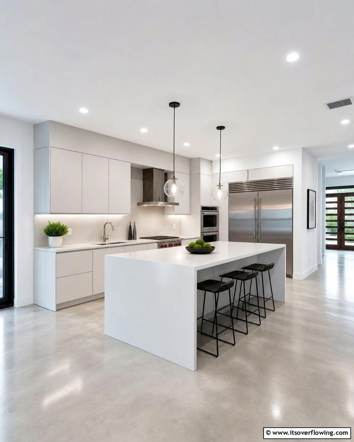 Modern Minimalist Kitchen - 21 Kitchen Design Ideas to Maximize Function and Aesthetics
