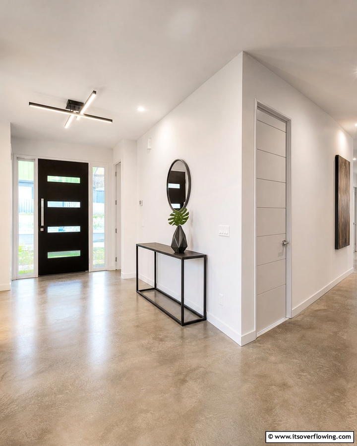 Modern Minimalist LED Fixtures - 21 Entryway Lighting Ideas to Brighten Your Foyer