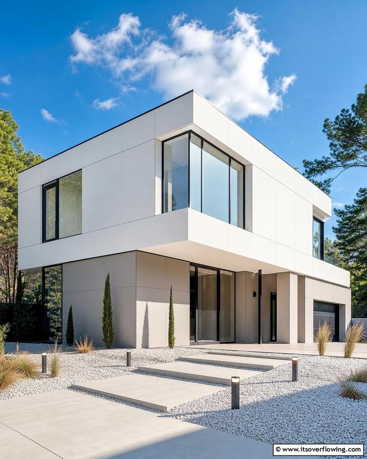 Modern Minimalist Siding - 21 Exterior House Siding Ideas for Modern Homes