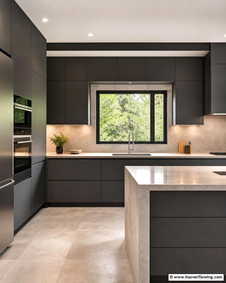 Modern Minimalist Sink Design - 30 Kitchen Sink Ideas Combining Function and Style
