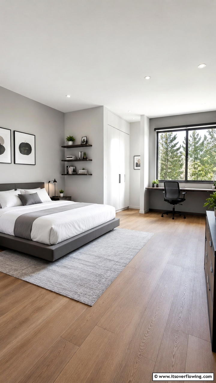 Modern Minimalist Style - 21 Modern Teen Bedroom Ideas for Functional and Stylish Spaces