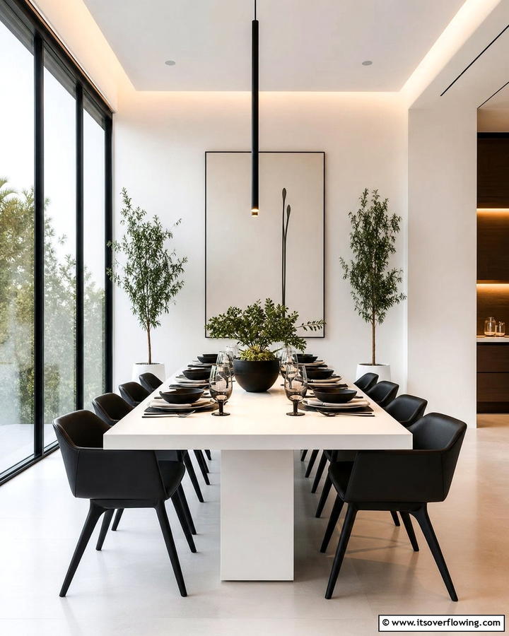 Modern Minimalist Table Settings - 21 Dining Table Decor Ideas to Impress Your Guests