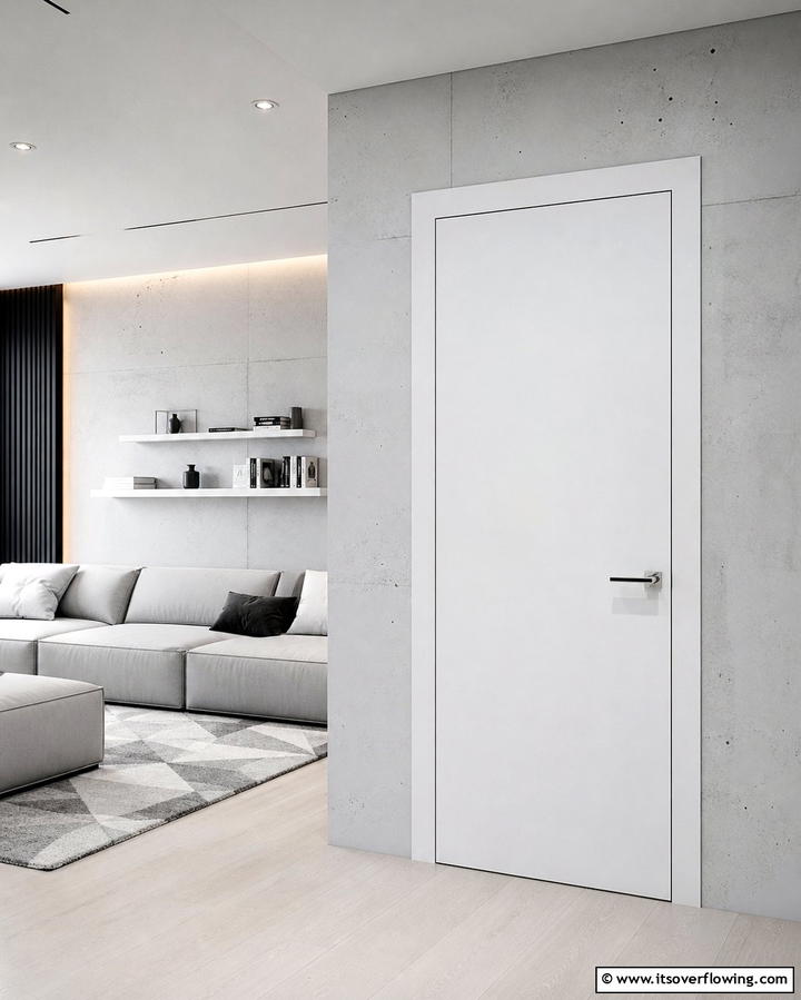 Modern Minimalist TrimExact - 25 Door Trim Ideas to Enhance Your Home’s Interior