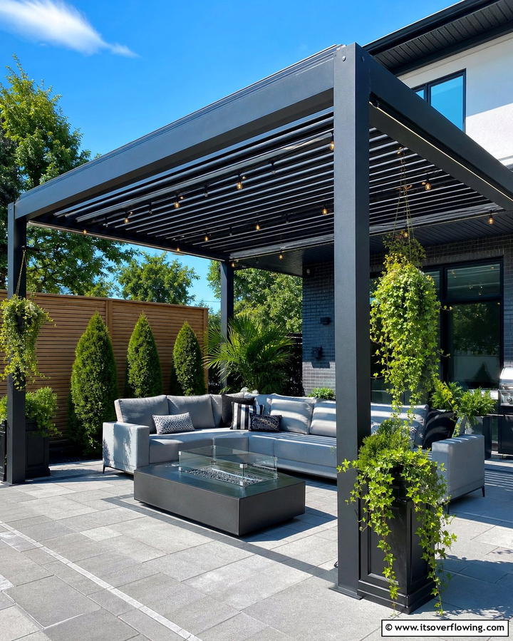 Modern Pergola Design - 25 Terrace Design Ideas for Outdoor Living