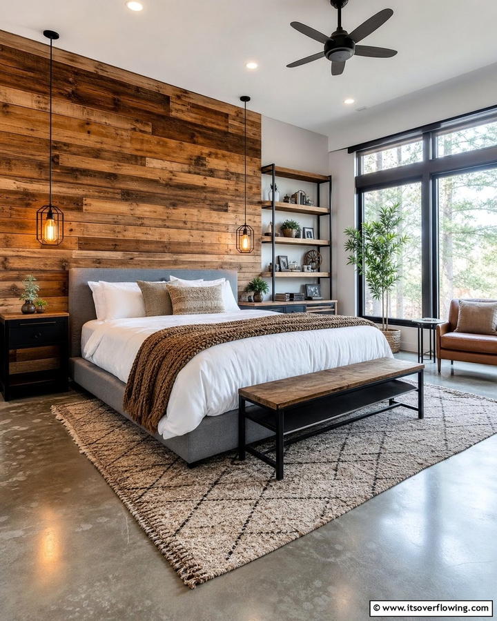 Modern Rustic Fusion - 21 Bedroom Design Ideas to Craft a Personalized Relaxation Zone