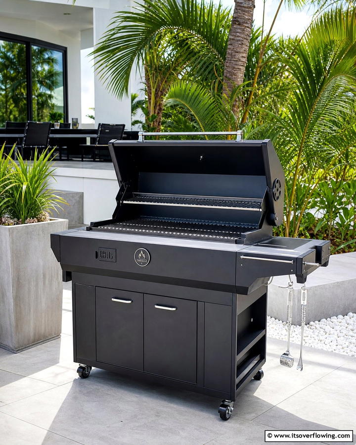 Modern Steel BBQ Pit - 25 Bbq Pit Ideas for Outdoor Cooking Fun