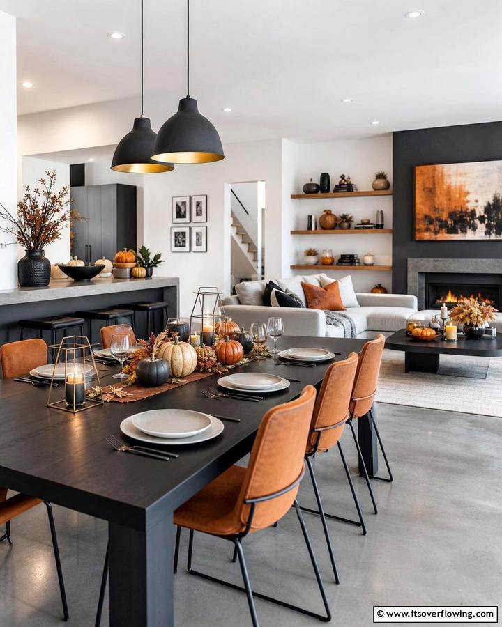 Modern Thanksgiving Touches - 21 Charming Thanksgiving Decoration Ideas for a Festive Home