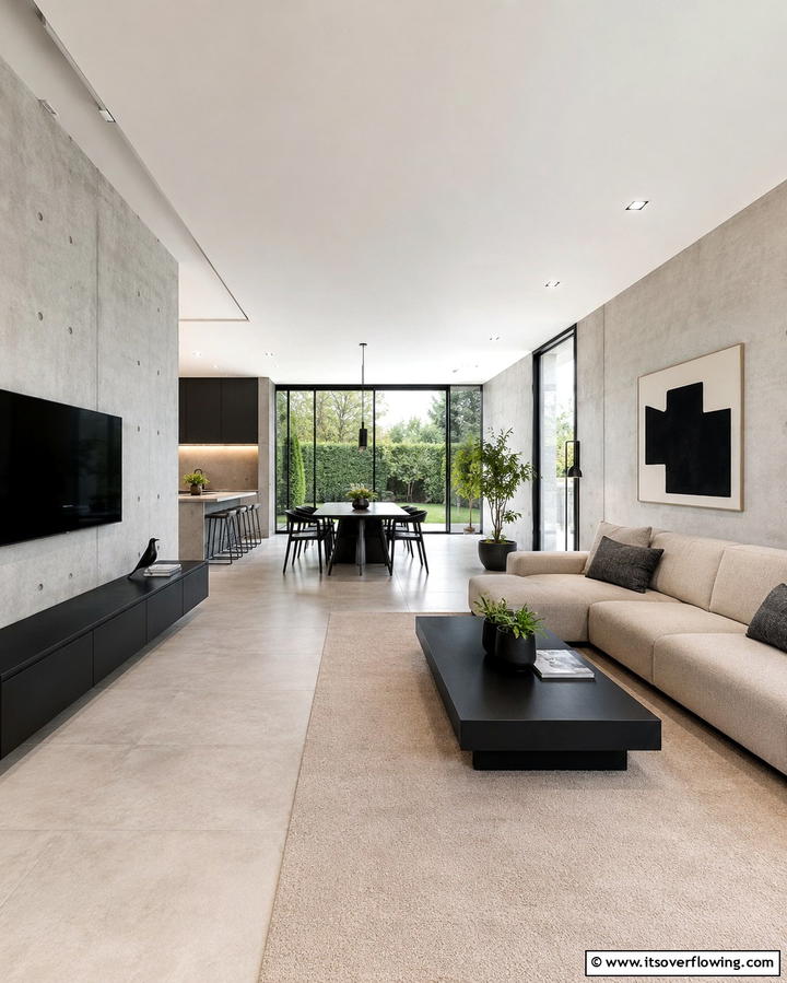 Modernist Simplicity - 30 Bold Brutalist Interior Design Concepts for Modern Spaces