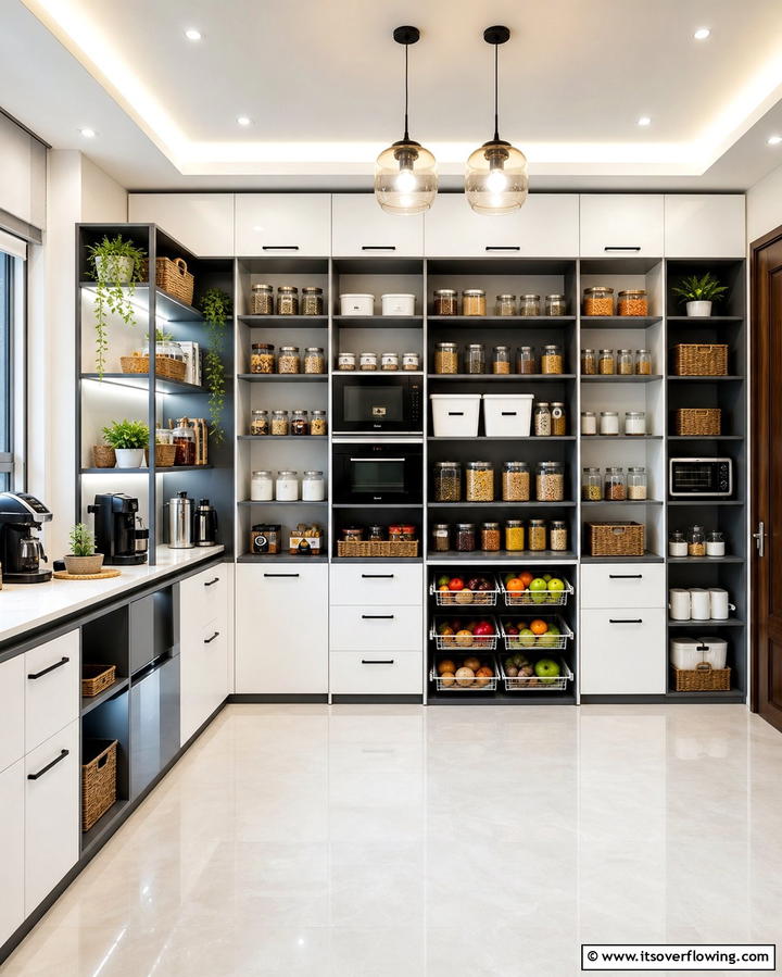 Modular Cabinet Solutions - 21 Kitchen Pantry Ideas to Streamline Food Storage