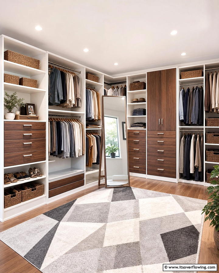 Modular Closet Units - 21 Clever Closet Ideas for Maximized Home Organization
