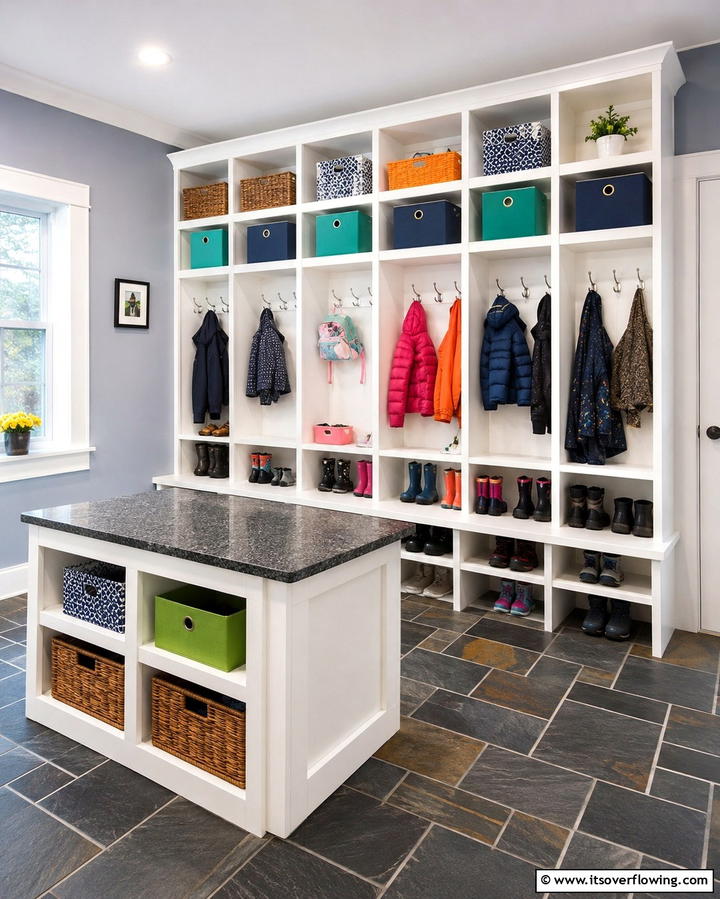 Modular Cubby Systems - 30 Mudroom Storage Ideas for a Clutter-Free Entryway
