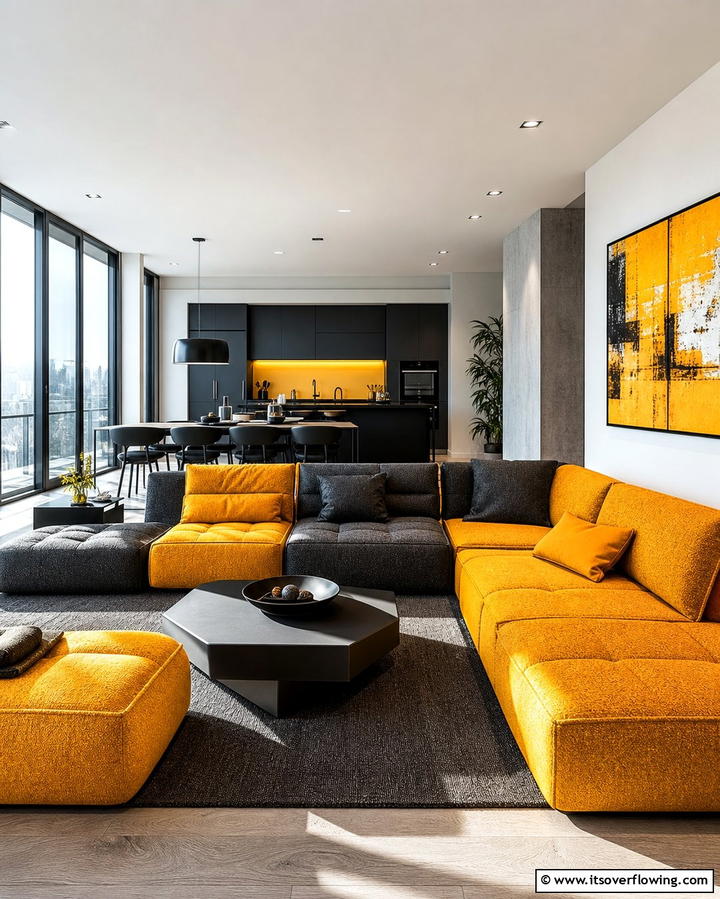 Modular Floor Seating - 25 Floor Seating Ideas for a Relaxing Living Space