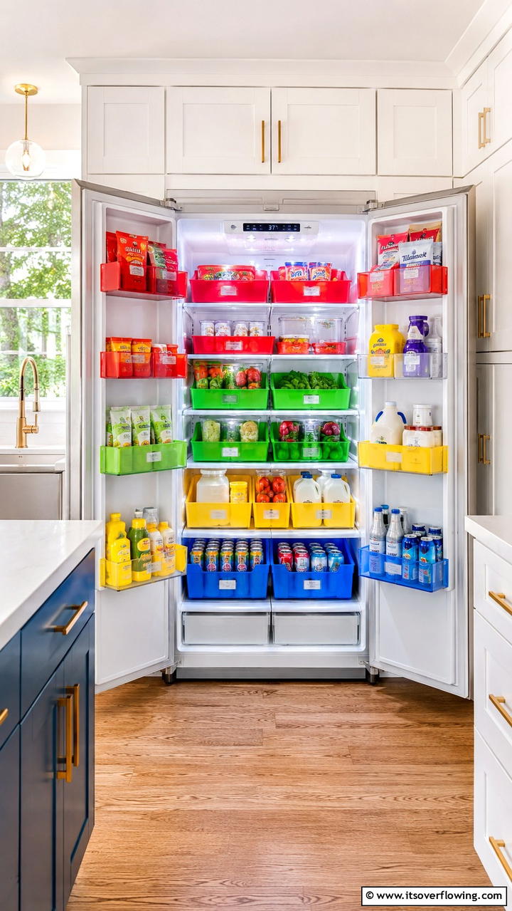 Modular Fridge Inserts - 30 Fridge Organization Ideas for Efficient Storage