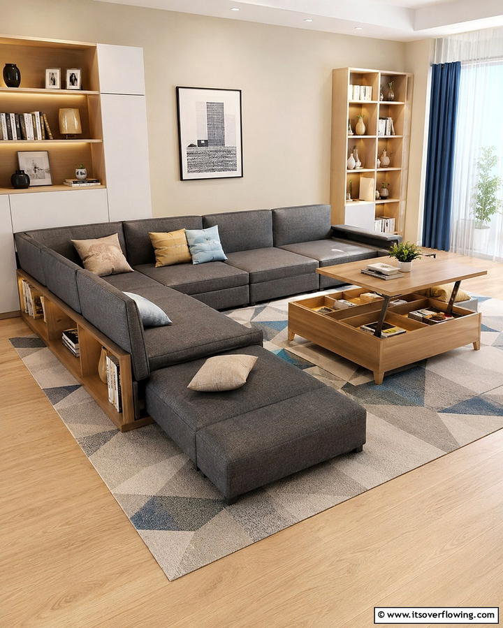 Modular Multifunctional Furniture - 30 1990s Interior Design Ideas for Throwback Charm
