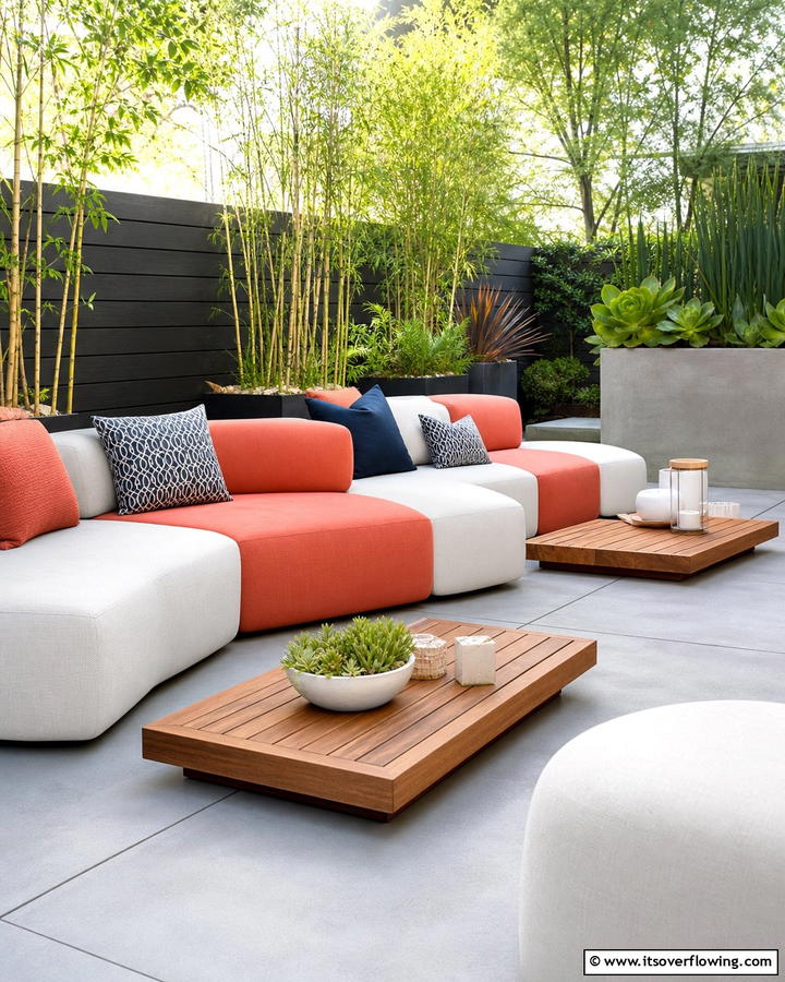 Modular Seating - 21 Outdoor Seating Ideas for Comfortable Gatherings