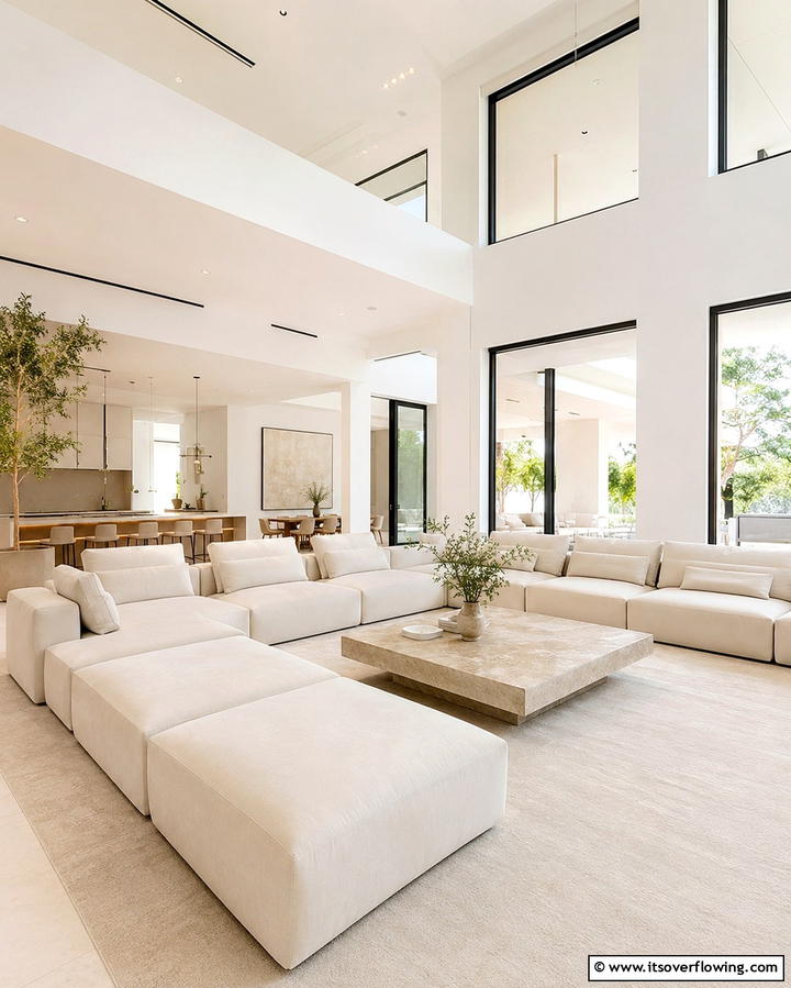 Modular Sectional Sofas - 30 Living Room Furniture Layout Ideas for Optimal Flow