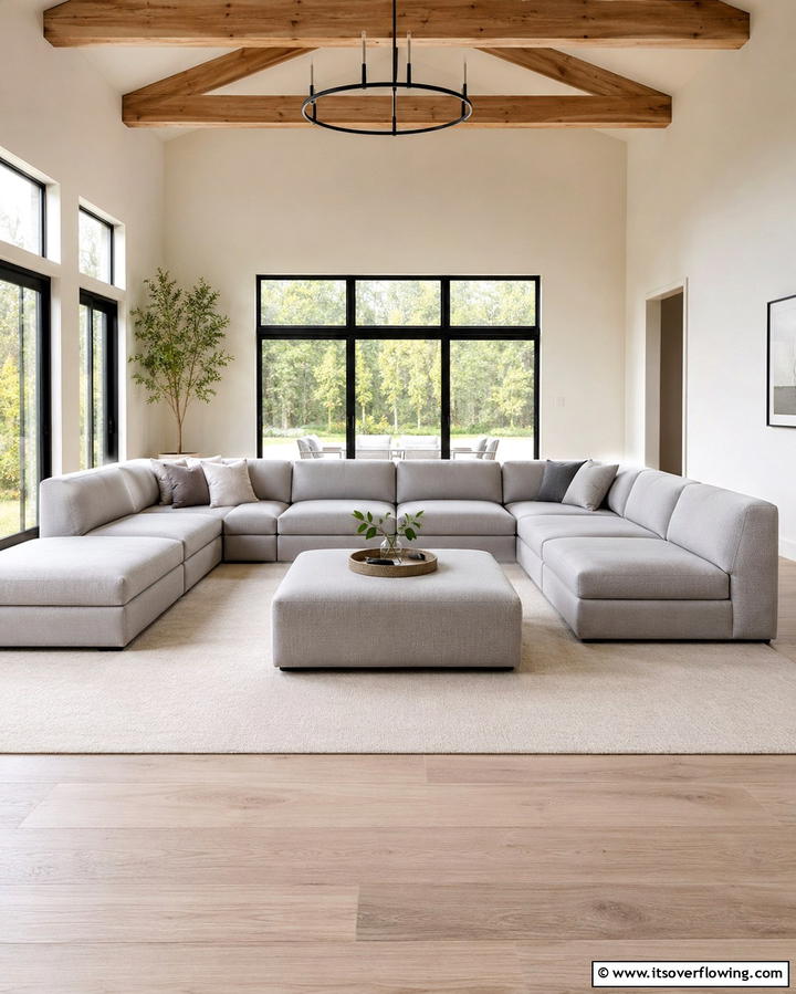 Modular Sectional Sofas - 25 Man Cave Seating Ideas for Ultimate Comfort