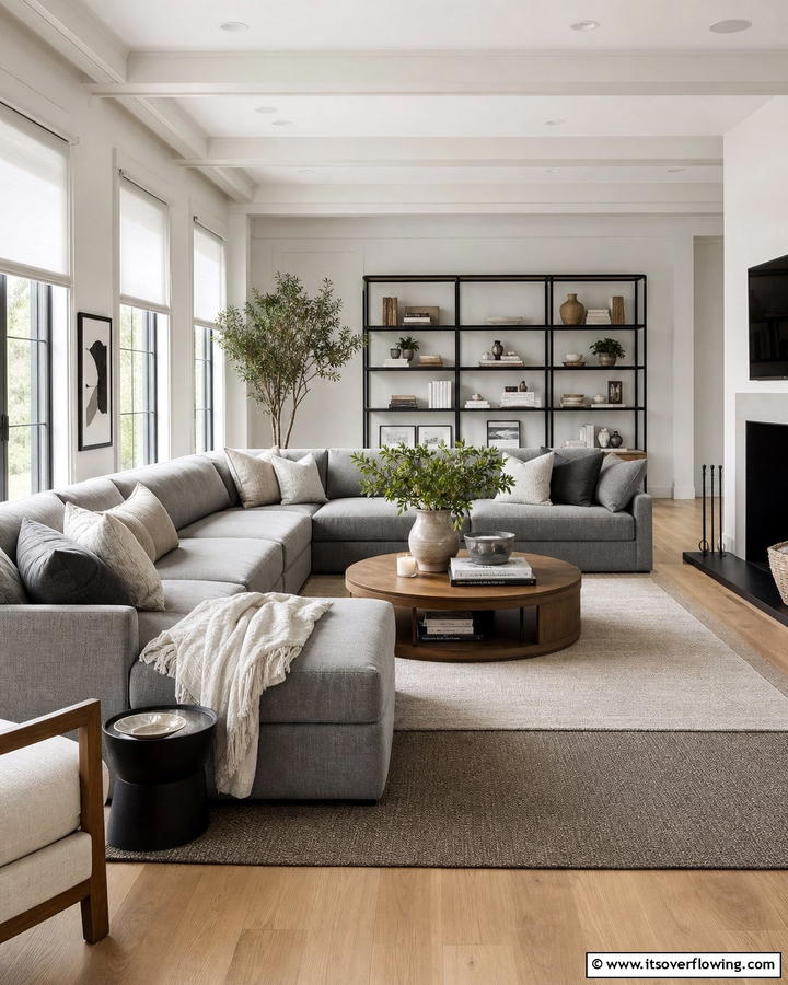 Modular Sectionals for Flexibility - 20 Pottery Barn Living Room Ideas for Timeless Style